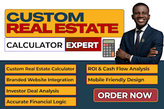 build custom real estate calculator dealcheck propstream mashvisor biggerpockets