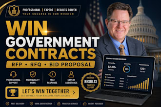 write government contract bid proposal rfp rfq grant proposal