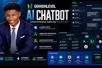 build gohighlevel ai chatbot, ai agent, workflow automation