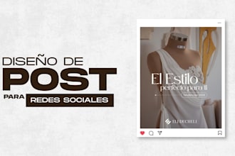 creación de posts para redes sociales, historias y carruseles