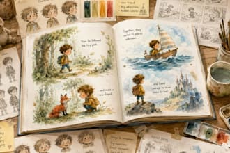 do childrenbook illustration kindergarten illustration children story book