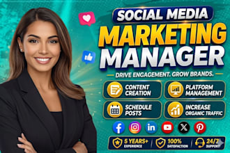 do instagram marketing and social media management as your marketing mana