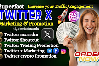 grow x followers fast with organic twitter x marketing and promotion