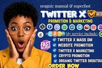 do twitter x mass dm marketing promotion and targeted outreach