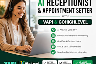 build an ai receptionist and appointment setter with vapi and gohighlevel