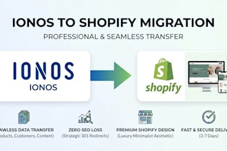 migrate your ionos website to a premium shopify store wordpress to shopify
