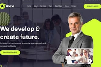 build squarespace executive coach website leadership coaching website