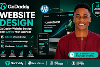 godaddy website design godaddy website redesign wordpress godaddy website SEO