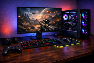 test a game on a mid range computer