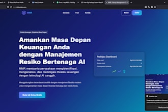 build laravel react admin dashboard or business web app