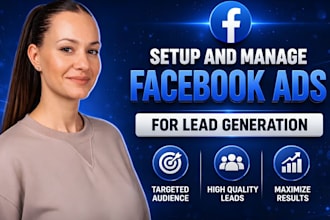 setup and manage facebook ads for lead generation