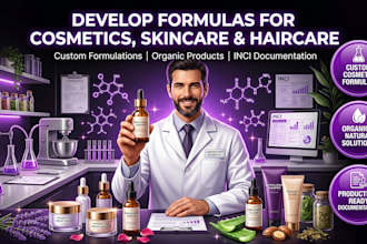 skincare formulation, cosmetic formulation, custom skincare, serum formulation