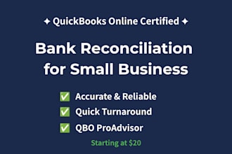 do quickbooks online bank reconciliation
