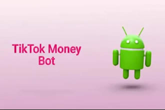 build tiktok live streaming bot, tiktok api bot, instagram api bot, youtube bot