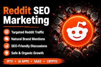 do reddit SEO post for iptv business website ai app crypto game ico nft manager