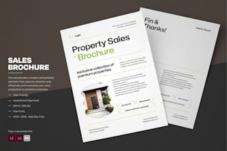 design sales brochure, corporate company brochure, business proposal, catalogue