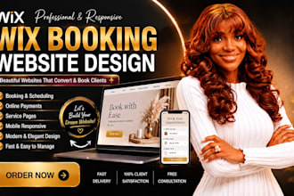 build a wix booking website with wix bookings and online payment setup