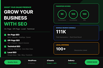 do onpage SEO optimization for wordpress and webflow