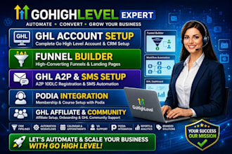 build gohighlevel website go highlevel a2p 10dlc funnel ghl affiliate