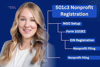 l register your US nonprofit 501c3 with ein and form 1023 in 24 hours