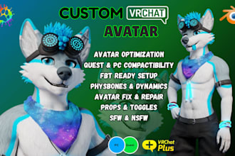 model high quality vrchat avatar, 3d furry model, vr character, vseeface, vrm