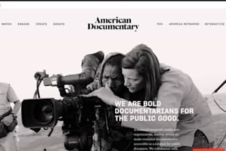 design squarespace film production website festival portfolio streaming website
