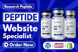 build fda compliant peptide website research peptide website peptide website