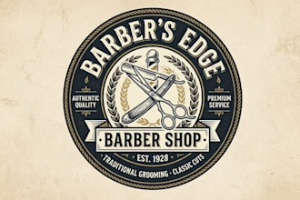 design retro vintage pub or bar logo matching t shirt
