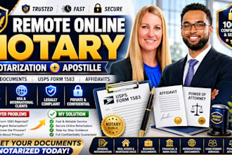 be your florida remote online notary public, notarize usps, poa, will, cpaletter