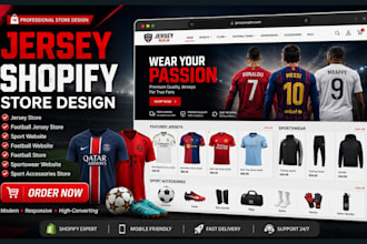 design jersey shopify store jersey website football jersey sport website