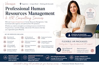 be your human resource HR consultant and manager