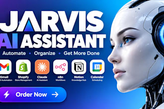 build jarvis ai assistant jarvis ai agent claude n8n shopify gmail automation