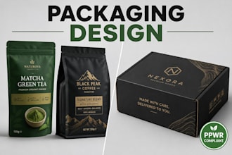 design ppwr pouch bag, stand up pouch, mylar bag packaging and shipping boxes