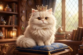custom disney pet portrait illustration