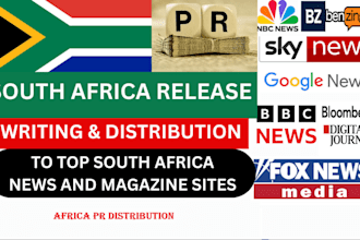 do press release distribution to south africa top media outlets