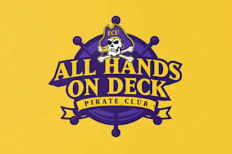 design high quality pirate esports logo