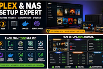 help set up home media server setup and support