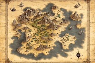 draw fantasy map rpg battle map dnd regional map