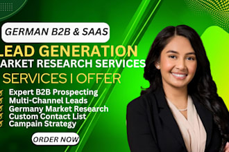 do germany b2b lead generation dach lead generation b2b marketing, linkedin lead