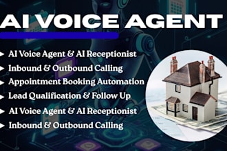 build real estate booking n8n retell vapi ai receptionist voice calling agent
