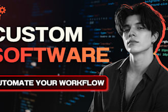 build custom software, dashboards and automation tools