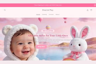 design baby clothing shopify store kids accessories store clothing shopify store