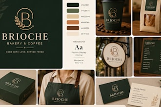 do corporate identity brand kit packaging brand book style guide redesign logo