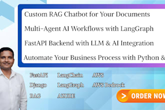 build a fastapi backend with llm or ai integration for your application