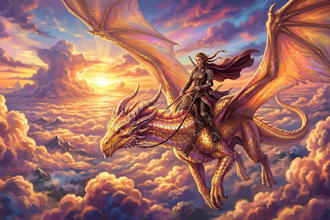 create a fantasy illustration