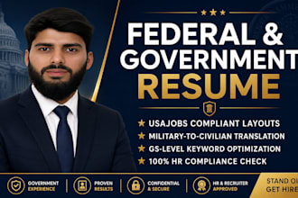 write a federal resume for usajobs and government positions