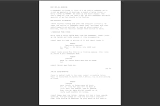 write scripts for you for your feature or short films