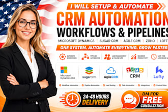 microsoft dynamics sugar crm agile crm zoho lofty pipeline automation workflows