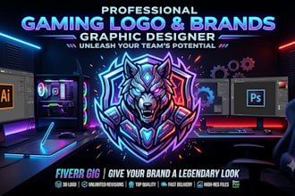 make mascot logo for gaming