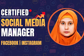 be your social media manager and content creator